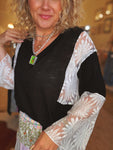 Midnight Bloom Top