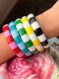 ✨ Candy Stripe Stacker Bracelets