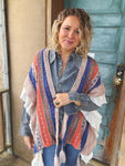 Sunset Ruffle Cardigan