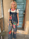 House of Jaded Gypsy Sunfaded Trail Love Overalls Jaded Gypsy