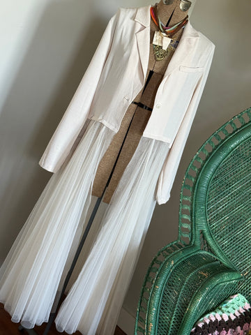 Beige Midnight Waltz Jacket