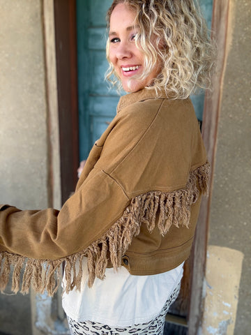 Sundance Fringe Twill Jacket