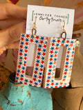Star-Spangled Earrings by Jennifer Thames originals