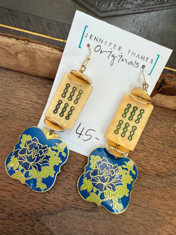 6-Bam Garden Drop Earrings