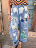 Wildbloom Barrel Jeans by Jaded Gypsy