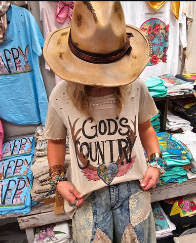 A Rare Bird God's Country Tee