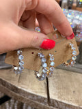 Diamond Darling CZ Hoops