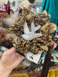 A Rare Bird Clutch Purse Leopard Bird