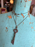 Skeleton Key Necklace by A Rare Bird