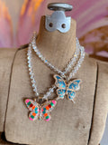 Crystal Butterfly Bliss Necklace