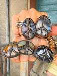 Jaded Gypsy Agate Peace Ring