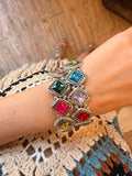 Candy Bright Crystal Stretch Bracelet