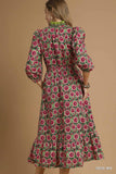 Garden Party Ruffle Midi