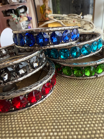 Radiant Rebel Rhinestone Bracelet