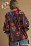 Autumn Bloom Blouse
