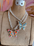 Crystal Butterfly Bliss Necklace