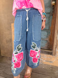 Rose Garden Denim Pants