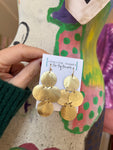 Jennifer Thames Round Disc Earrings