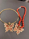 Rust & Wings Necklace