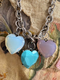Heart Collector Opal Charm Necklace