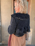 Midnight Ruffle Romance Jacket
