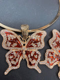 Rust & Wings Necklace