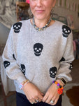 Spooky Cozy Skull Sweater