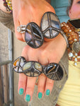 Jaded Gypsy Agate Peace Ring