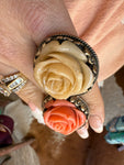 Carved Rose Ring