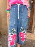 Rose Garden Denim Pants