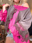 Jaded Gypsy Alluring Romance Jacket - Chocolate