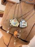 Tea Party Treasure Necklace — by Art by Amy