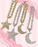 Celestial Spark Pendant Necklace