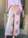 🌸 Wildflower Mosaic Pants