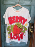 Berry Sweet Weathered & Worn Tee — House of Jaded Gyspy
