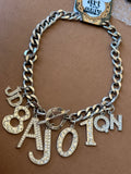 Alphabet Soup Bling Necklace — by Art by Amy