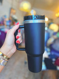 40 oz Stainless Steel Tumbler - Black