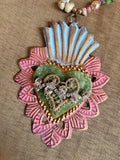 Velvet Devotion Sacred Heart Necklace by Gypsy South