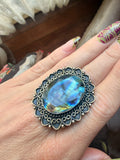 Wild Heart Labradorite Ring