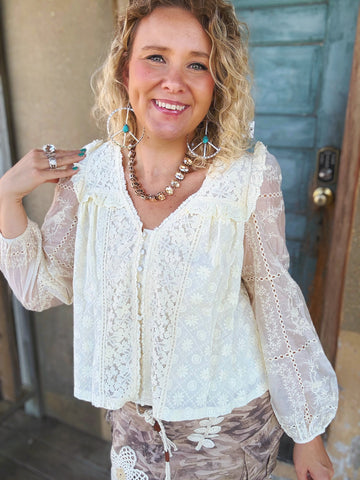 Ivory Meadow Top