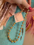 Jennifer Thames Gold Ball Chain