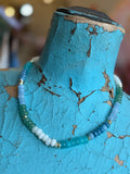 JTO Coastal Calm Jade & Agate Necklace