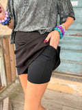 On the Move Luxeknit Skort