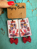 Lucky Charm Queen Earrings by Gypsy South