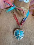 Peace of My Heart Turquoise Necklace