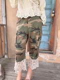Wayward Soul Camo Lace Pants by Jaded Gypsy