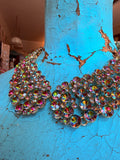 Volcano Starlight Collar Crystal Necklace