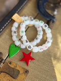 Lucky Mahjong Stretch Bracelets