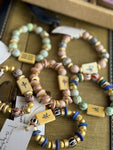 Wood Tile Mahjong Bracelet