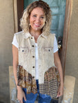 Harvest Patchwork Corduroy Vest